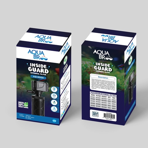 [AQ-85560] Aquabroo Internal Filter 12W