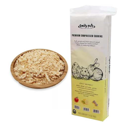 [6952054902769] Emily Pets Premium Compressed Wood Shaving 15.5L[Flavor - Lavender