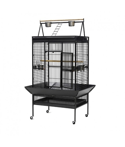 [BC-A19-BK] Dayang Bird Cage (A19) - 102.5 x 80 x 172cm[Dimension - 102.5 x 80 x 172cm]-Black