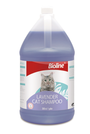 [6970117126914] Bioline Lavender Cat Shampoo 3.8L