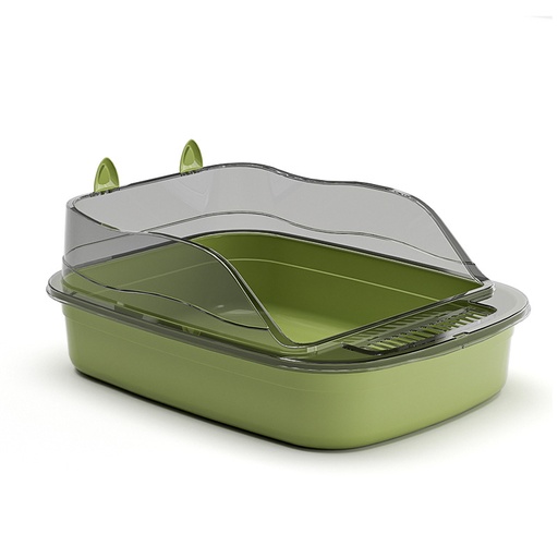 [PB13552] Petbroo Shelter Litter Tray 50*34*18cm