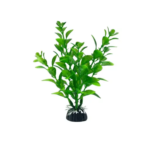 [AQ13716] Aquabroo Serene Plastic Plant 3Inch