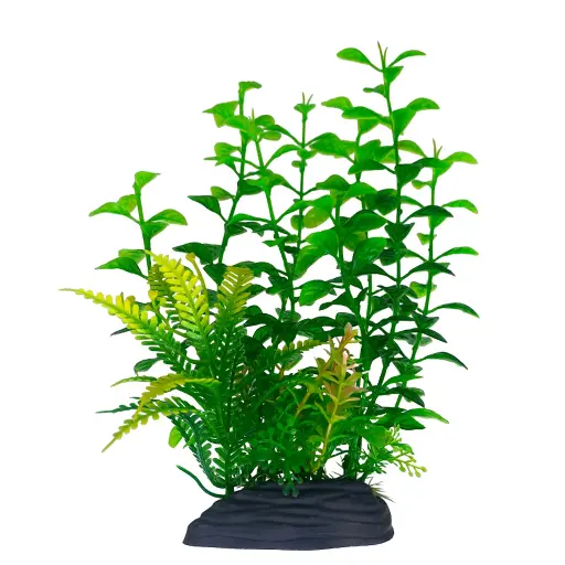 [AQ85539] Aquabroo Plastic Plant 20Cm