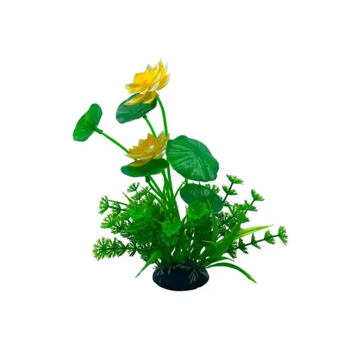 [AQ13721] Aquabroo Zest Plastic Plant 18cm