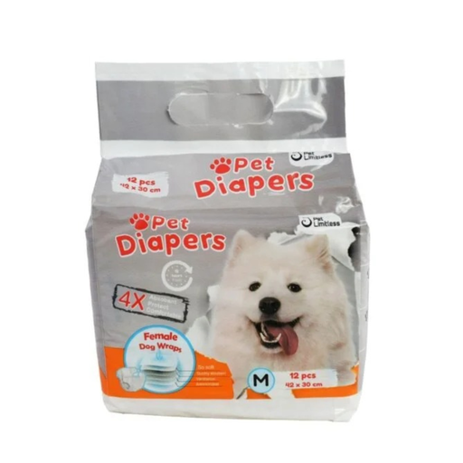 [PB85481] Petbroo Pet Diaper Female Medium