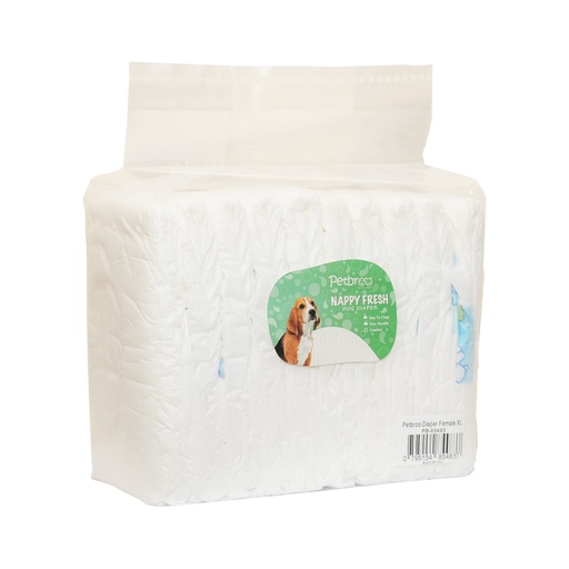 [PB85483] Petbroo Pet Diaper Female Extra Large