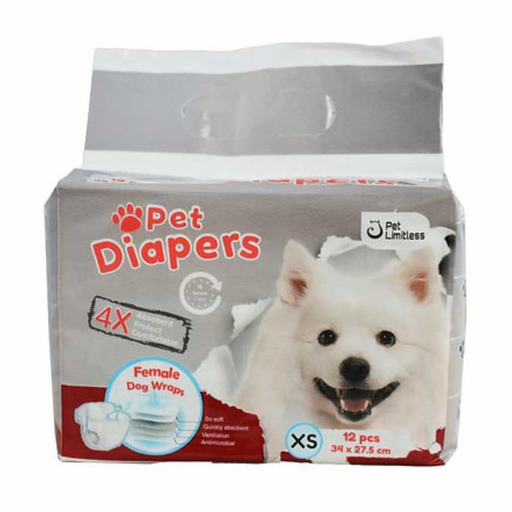 [PB13483] Petbroo Pet Diaper Female XS