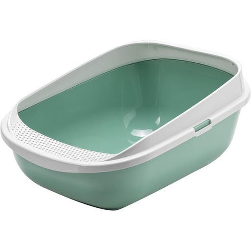 [MOD-C284-0378-0041] Moderna Mega Step-Cat Litter Tray 65.6 x 48.2 x 28.5 cm-Green