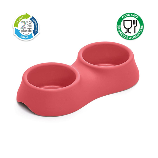 [IM81296R] Imac Dea 22 Double Bowl-2nd life -0.45Lx2-Assorted Colors