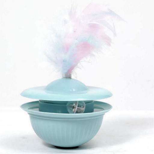 [PB13429] Petbroo Feathery Interactive Toy - Blue