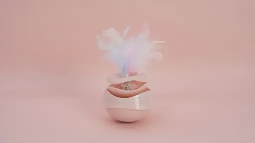 [PB85002] Petbroo PouncePal Interactive Toy – Pink 10*10*10cm