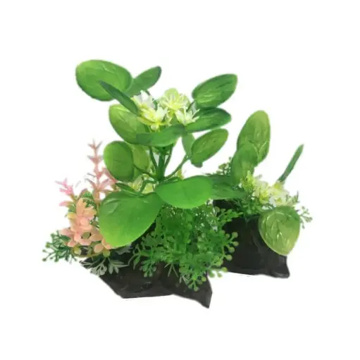 [AQ13736] Aquabroo Quill Plastic Plant