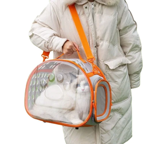 [PB83055] Petbroo Handy Pet Carrier Bag - Orange