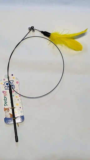 [PB13874] Petbroo Feathery Cat Pink Wands