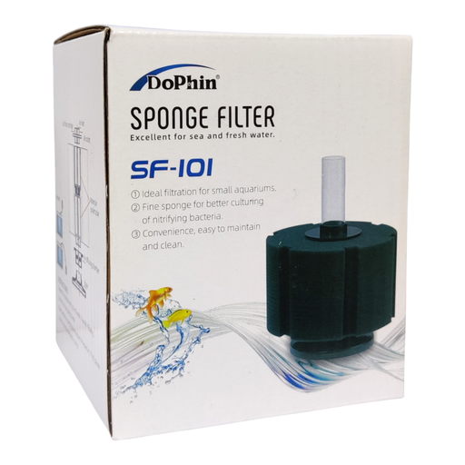 [KWSF-101] KW Zone Dophin Sponge Filter SF-101 [Diameter - Ø9cm]