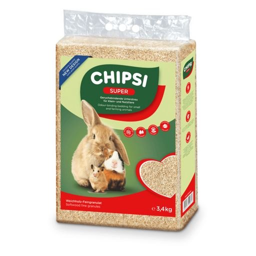 [4002973000748] JRS Chipsi Super Woodchips-Fine Granules-3.2kg (60L)
