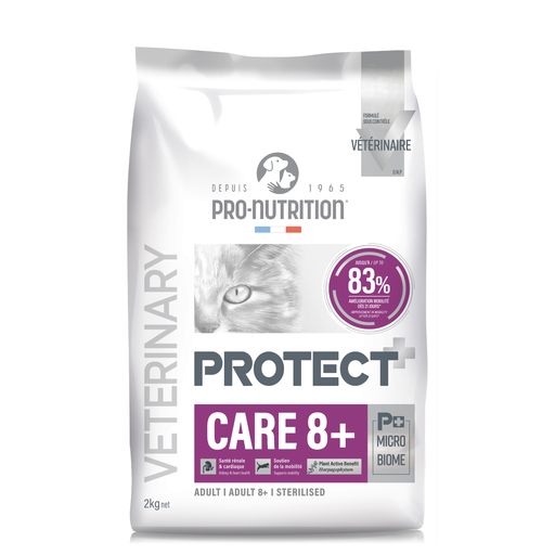 [207790C4] Pro nutrition Protect Care 8+ Cat Food For Adult/Adult 8+/Sterilised-2Kg