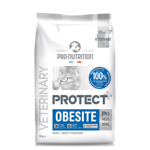 [207750C4] Pro nutrition Protect Obesite[overweight or obesity]-Cat Food For Adult/Adult Sterilised 2kg