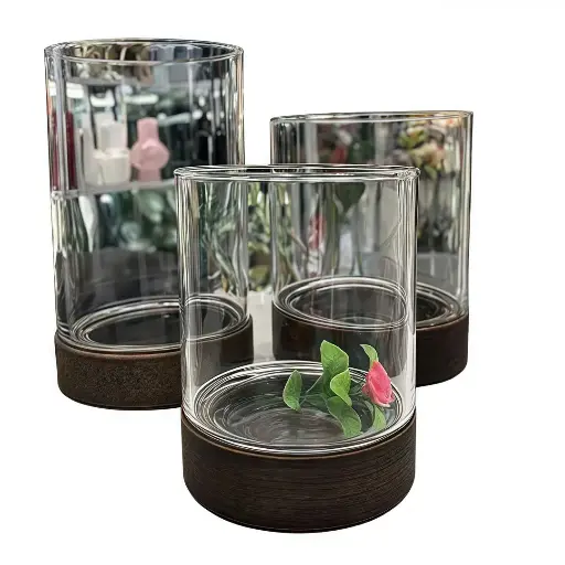 [AQ-83448] Aquabroo Cylinderview Glass Aquarium 12*15cm