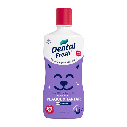 [FG00117] Synergy Labs Dental Fresh Plaque & Tartar Control Water Additive for Dogs & Cats - 503ml