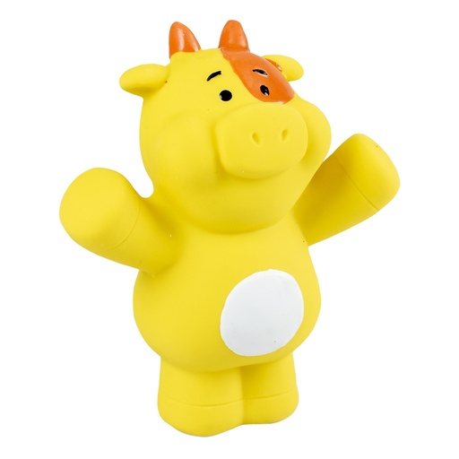 [LR15396] Duvo+ Latex Cow Raising Hand 11X5.5X12Cm Yellow