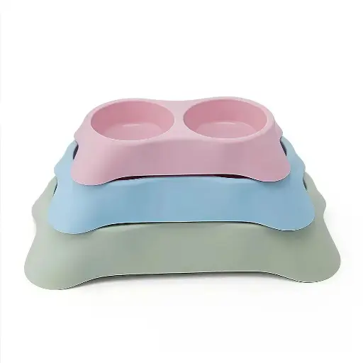 [PB13472] Petbroo Little Double Bowl