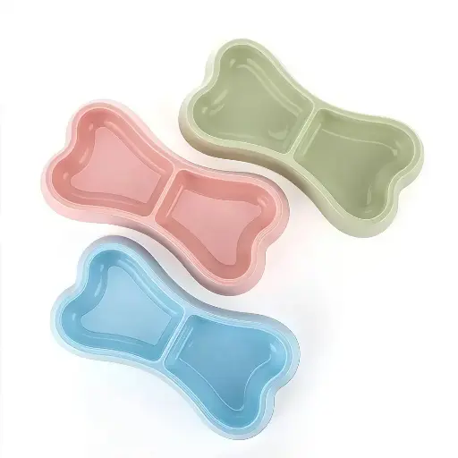 [PB13404] Petbroo Double Bone Bowl