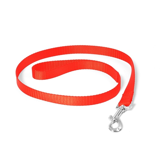 [LR0111000001] Duvo+ Nylon Lead Xs - 120Cm/10mm Red