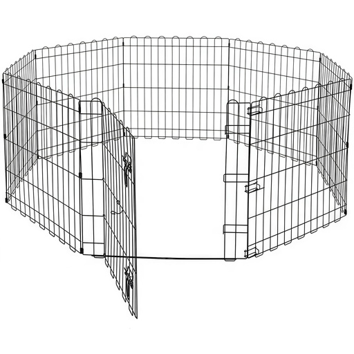 [PB85176] Petbroo Doggy Dog Fence 61*60*8 cm