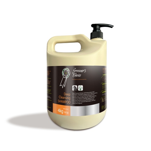 [GC-1186] Groomers Choice Deep Cleansing Shampoo For Dogs - 4kg
