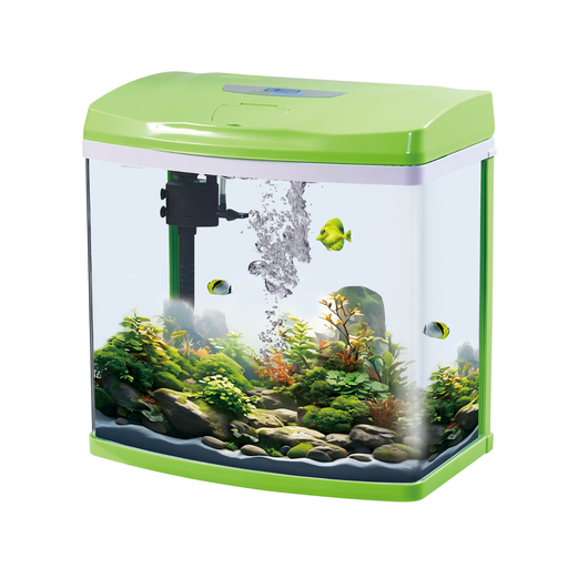 [KR-GR-BL-310A] Karis Glass Aquarium BL-310A - [30x21x30.5cm, Color - Green]
