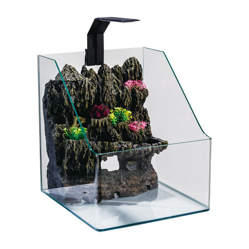 [KR-FSH-LX-300] Karis Aquarium-LX-300 [Decoration,Light,Pump Included] [340x310X360mm]